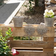 Dvojitý květináč Gerbera pr. 15cm