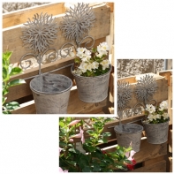 Dvojitý květináč Gerbera pr. 15cm