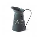 Džbán plechový Flowers 23cm