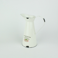 Džbán smaltovaný - motiv růže 26cm