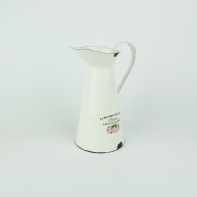 Džbán smaltovaný - motiv růže 26cm