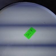 Džbán z bílého smaltu 30cm - poškozený B