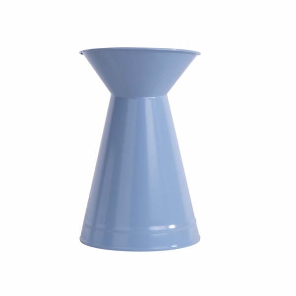 Džbánek zahradní kovový modrá