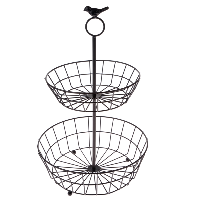 Etažér - černý kov