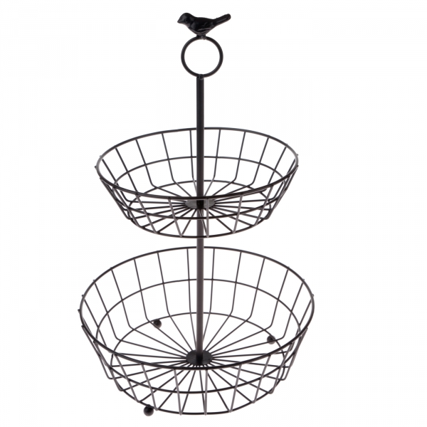 Etažér - černý kov