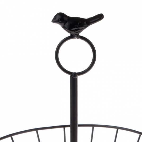 Etažér - černý kov