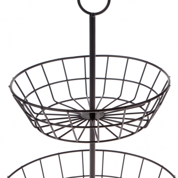 Etažér - černý kov