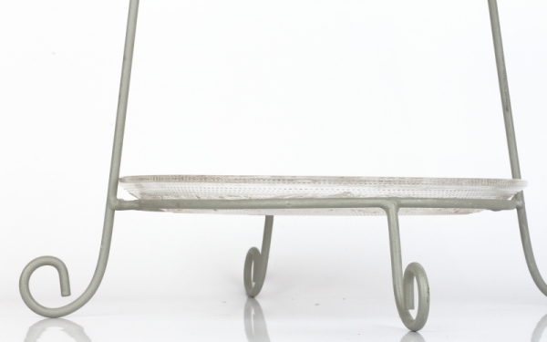 Etažér na cukroví 2 patra (včetně talířů) 46cm