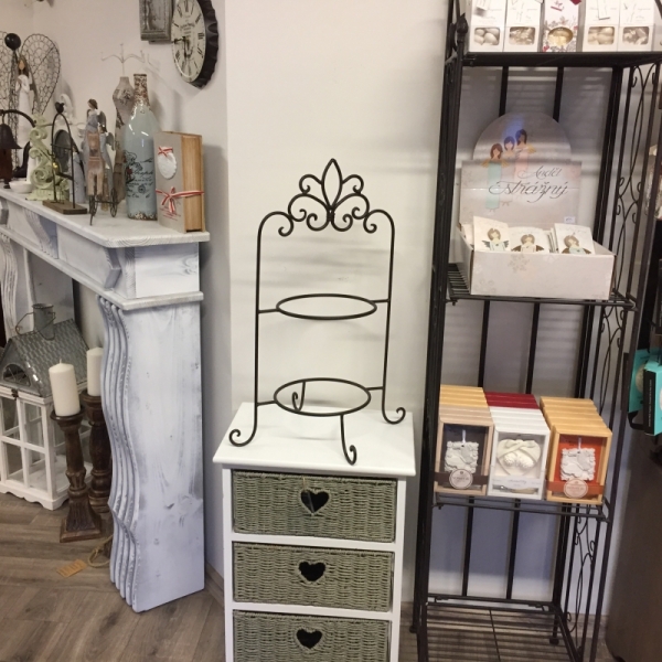 Etažér na dva talíře 57cm