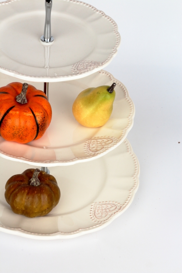 Etažér třípatrový 25,8x35x25,8cm