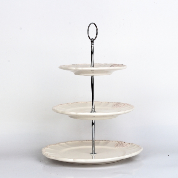 Etažér třípatrový 25,8x35x25,8cm