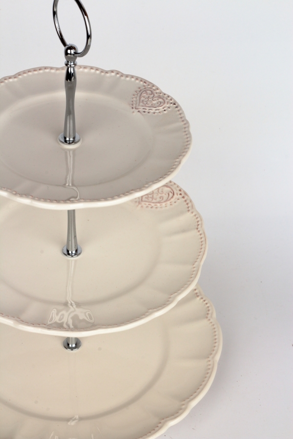 Etažér třípatrový 25,8x35x25,8cm