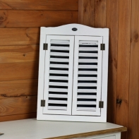 Falešné okno / okenice zrcadlo 59cm