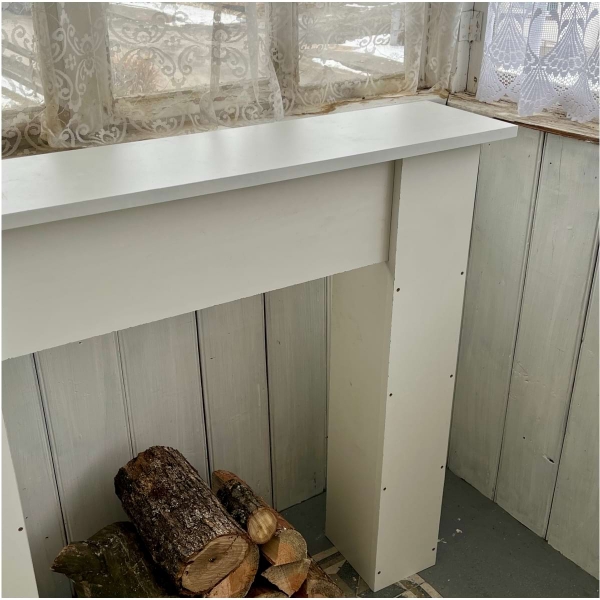 Falešný krb do bytu Florence 110 x 100 x 23 cm