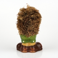 Figurka ježek stojící s mochomůrkou 17cm