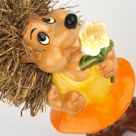 Figurka ježek stojící velký výška 23cm