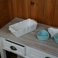 Forma zapékací keramická bílá 30cm