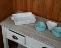 Forma zapékací keramická bílá 30cm