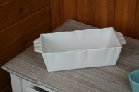 Forma zapékací keramická bílá 30cm