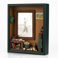 Foto rámeček golf retro 19x22,5x5cm
