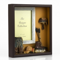 Foto rámeček hokej retro 19x22,5x5cm