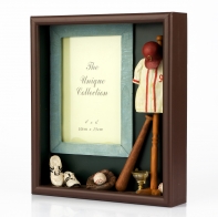 Fotorámeček baseball retro 19x22,5x5cm