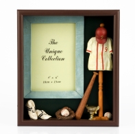Fotorámeček baseball retro 19x22,5x5cm