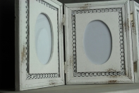 Fotorámeček dřevěný na tři fotografie 61×5×25cm