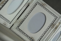 Fotorámeček dřevěný na tři fotografie 61×5×25cm