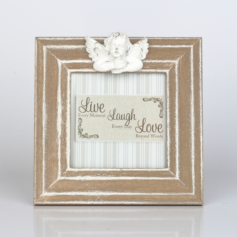 Fotorámeček s andílkem 16x16cm