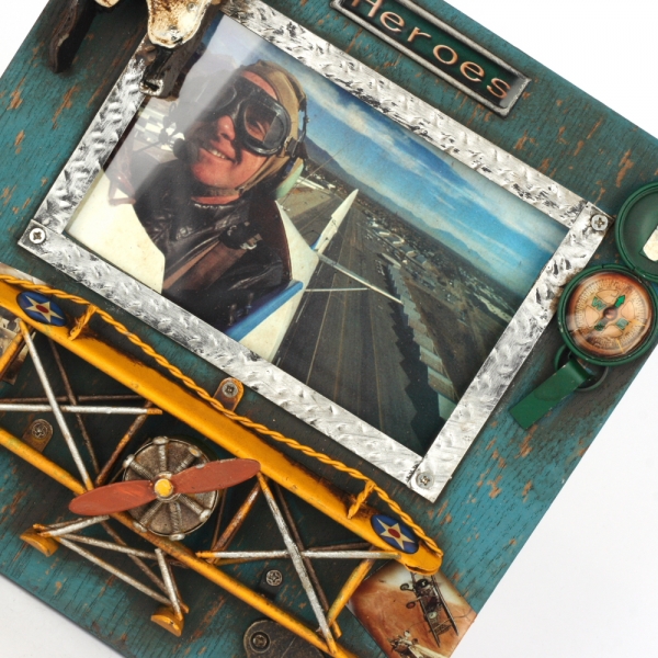Fotorámeček s háčky HEROES 23x24cm