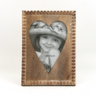 Fotorámeček Stella srdce 18,5x13cm dřevo