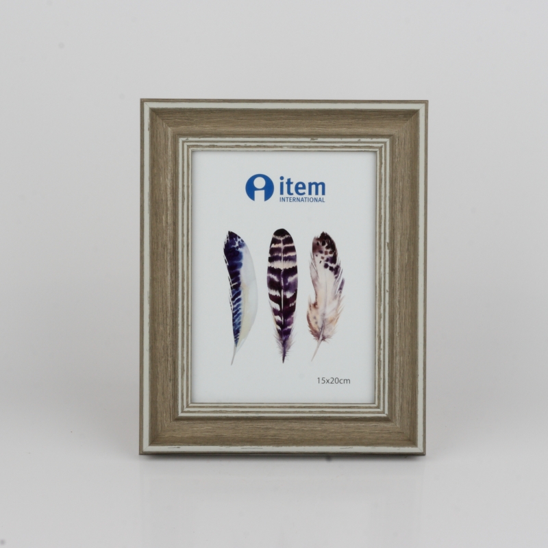 Fotorámeček v přírodních tónech tmavý 27x32cm