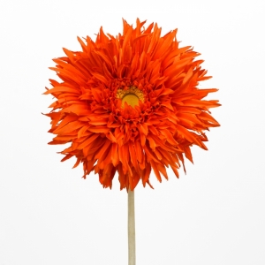 Gerbera umělá 70cm červená kytice 7 kusů