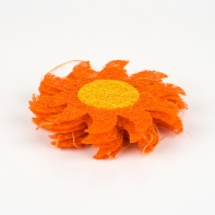 Girlanda kytka oranžová žlutá