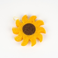 Girlanda kytka žlutá hnědá