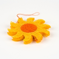 Girlanda kytka žlutá oranžová