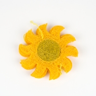 Girlanda kytka žlutá zelená