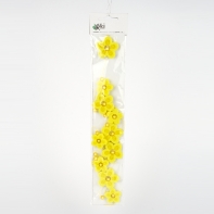 Girlanda kytka žlutá
