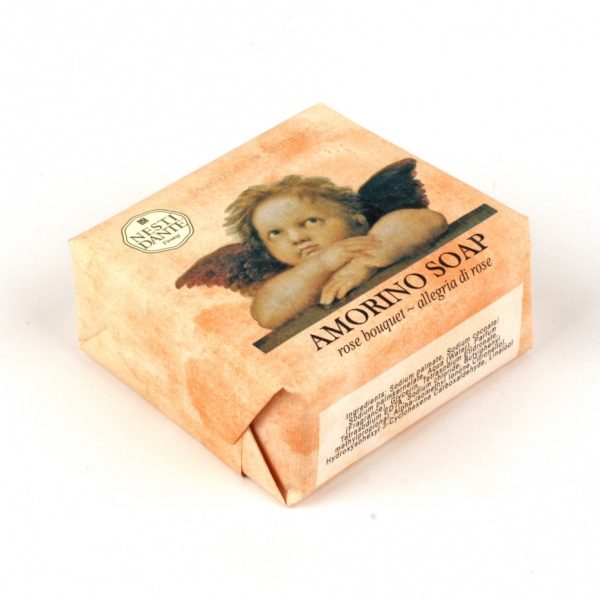 Glycerinové mýdlo Nesti Dante s vůní kytice růží 150g