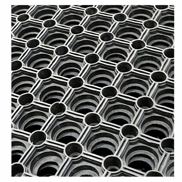 Gumová průmyslová rohož  80 x 120 x 2,2 cm