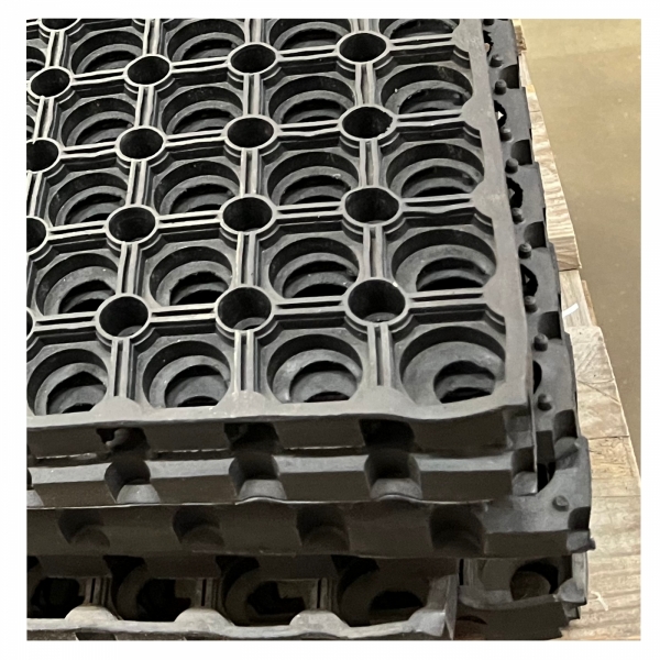 Gumová průmyslová rohož  80 x 120 x 2,2 cm