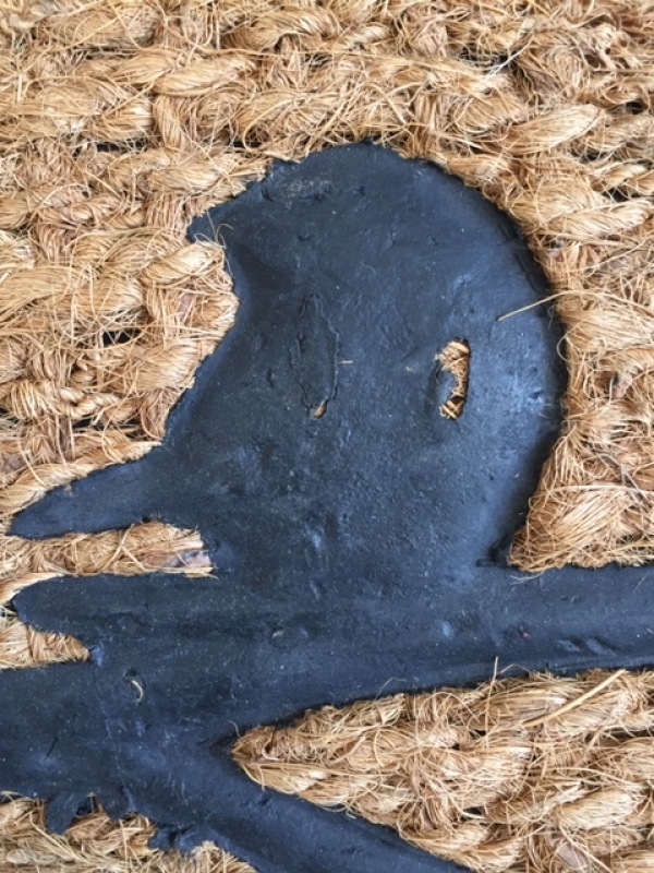 Gumová rohožka 75x25cm - vyřazeno