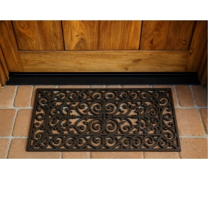 Gumová rohožka obdelníková 60x40x1cm