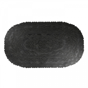 Gumová rohožka před dveře ornamenty 74,6x44cm