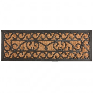 Gumová rohožka - vyřazeno (rohožka s kokosovým vláknem 75x25cm)