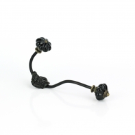 Háček černý kov 19cm