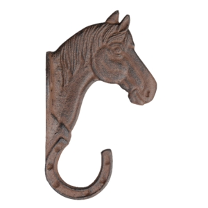 Háček koňská hlava 5,6x11,6x19,9cm