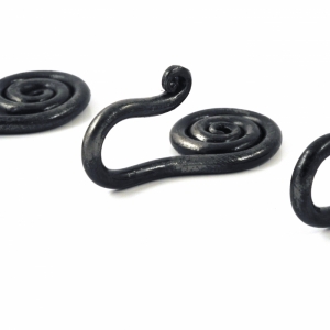 Háček kovový - had 10cm