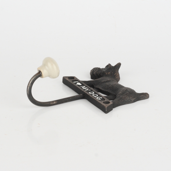 Háček na vodítko pro psa I love my dog 10x13x5cm